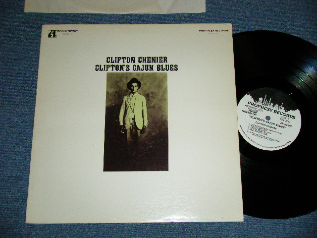 画像1: CLIFTON CHENIER - CLIFTON'S CAJUN BLUES  ( Ex++/Ex+++ )   / 1970 US AMERICA ORIGINAL "WHITE LABEL POROMO" Used  LP