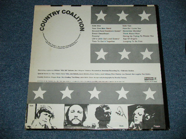 画像: COUNTRY COALITION -  COUNTRY COALITION  ( Ex++/Ex+++ )   / 1970 US AMERICA ORIGINAL  Used  LP
