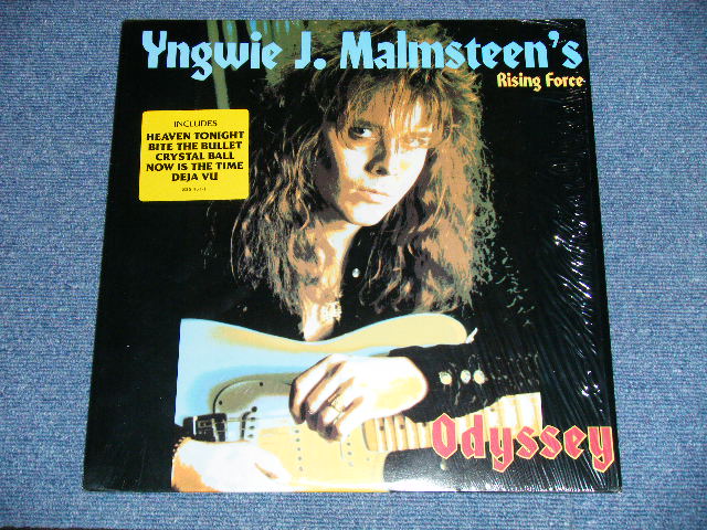 画像: YNGWIE J. MALMSTEEN'S RISING FORCE - ODYSSEY : With SINGED INSERTS  ( MINT/MINT-)   /  1988 US AMERICA  ORIGINAL  Used  LP