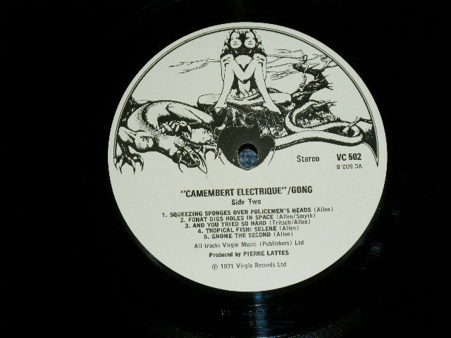 画像: GONG - CAMENBERT ELECTRIQUE  ( PROGRE)  ( Ex+/Ex+++)   /   UK ENGLAND ORIGINAL  Used  LP