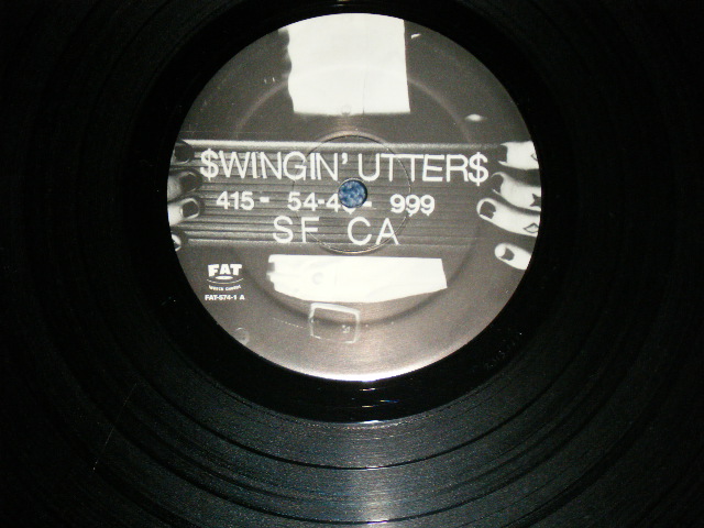 画像: SWINGIN' UTTERS - FIVE LESSONS LEARNED : with PICTURE SHEET ( MINT/MINT-)  /  US AMERICA ORIGINAL Used LP 