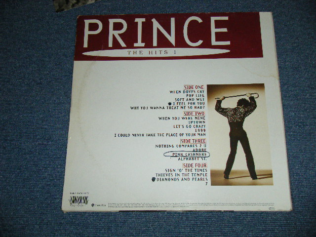 画像: PRINCE - THE HITS 1 ( VG+/Ex++ Looks:Ex ) / 1993 GERMAN GERMANY  ORIGINAL Used 2-LP  