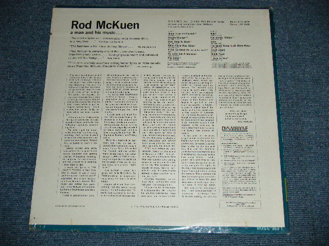 画像: ROD McKUEN - THE LONER   (SEALED)   / 1966 US AMERICA  ORIGINAL STEREO  "Brand New SEALED"  LP 
