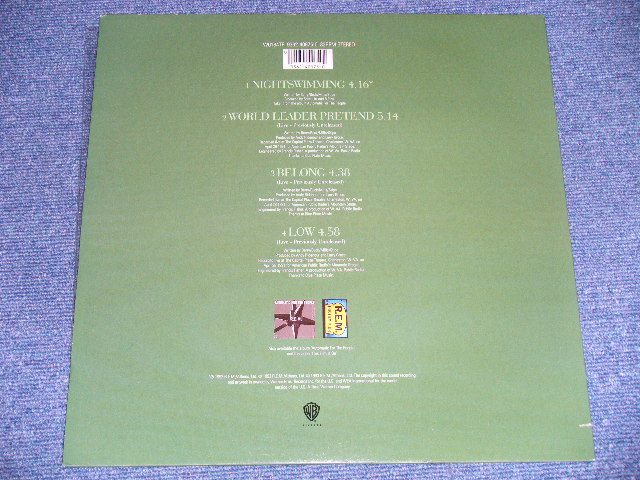 画像: R.E.M. - NIGHTSWIMMING ( SEALED)   / 1993 US ORIGINAL Limited "PICTURE DISC"  "Brand New" LP