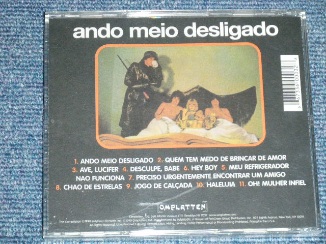 画像: MUTANTES ムタンチス (Brazilian 70's ROCK )  - A DIVINA COMEDIA OU  (SEALED) /  1999 US AMERICA   ORIGINAL"BRAND NEW SEALED" CD 