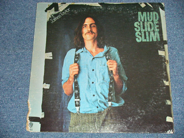 画像: JAMES TAYLOR -  MUD SLIDE SLIM  (Matrix # BS-2561-A 39587-1B/BS-2561-B 39858-1B ) ( Poor/Ex+++) / 1971 US ORIGINAL 1st Press GREEN & "WB" Label Used  LPA