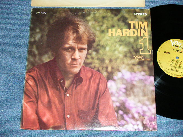画像1: TIM HARDIN - 1  ( Ex++/Ex+++ ) / 1967 Version US AMERICA REISSUE STEREO 2nd Press Used LP 