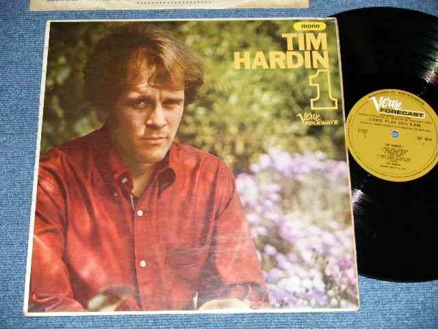 画像1: TIM HARDIN - 1  (Matrix # 1/1) ( Ex+/Ex++ ) / 1966 UK ENGLAND  ORIGINAL MONO 1st Press Used LP 