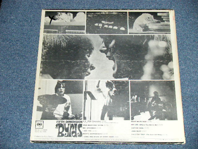 画像: THE BYRDS - FIFTH DIMENSION ( Matrix # A: 1D  / B: 1D) ( VG++/Ex ) /1966 US AMERICA ORIGINAL "360 SOUND Label"  STEREO Used LP 