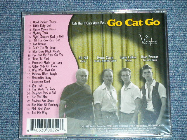 画像: GO CAT GO - LET'S HEAR IT ON ONCE AGAIN FOR...( SEALED ）/ 1997  US AMERICA ORIGINAL  ORIGINAL "BRAND NEW SEALED" CD 