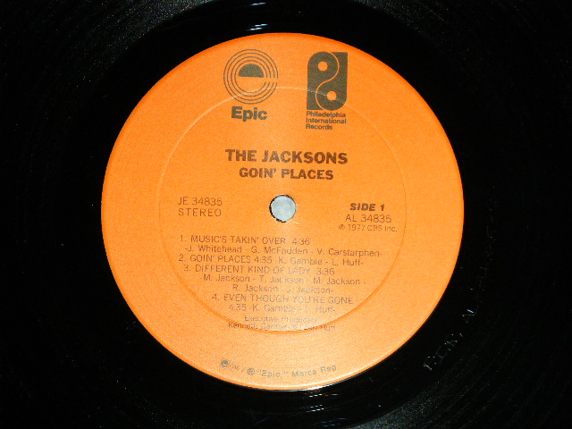 画像: JACKSONS (MICHAEL JACKSON) - GOIN' PLACE ( Ex++/Ex+++ ) / 1977 US AMERICA ORIGINAL "PROMO"  Used LP  