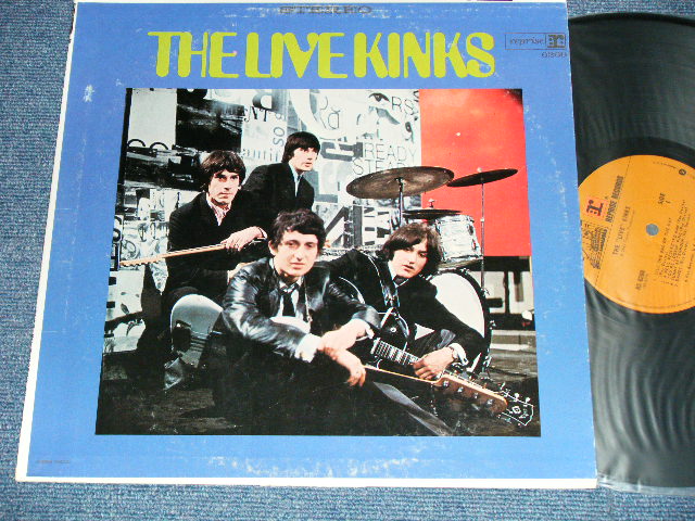 画像1: THE KINKS -  THE LIVE KINKS ( Matrix #    RS-1-6260 LW1 /  RS-2-6260  LW1 )  ( Ex+/Ex+++) / 1970 Version US AMERICA 3rd Press "BROWN Label"  STEREO Used LP 
