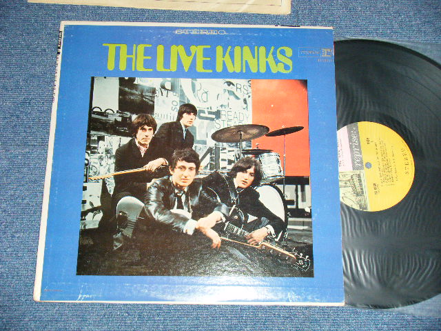 画像1: THE KINKS -  THE LIVE KINKS ( Matrix #  30679  RS-6260 A-1C-2 / 30680  RS-6260 B-1B )  ( Ex+/Ex+++ B-2,3: Ex+) / 1967 US AMERICA ORIGINAL "MULTI-COLOR Label"  STEREO Used LP 