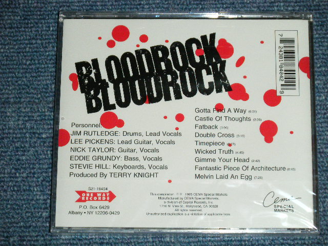 画像: BLOODROCK -  BLOODROCK (SEALED) /  1995 US AMERICA   ORIGINAL"BRAND NEW SEALED" CD 