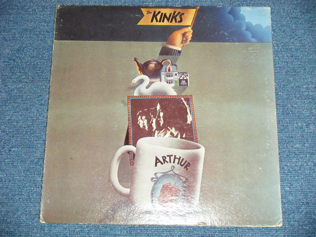 画像: THE KINKS -  ARTHUR OR THE DECLINE and FALL OF THE BRITISH EMPIRE (Matrix #A) S 30593  RS6366 A-1A B) S 30954 RS6360 -B-1L) "SANTA MARIA Press in CA"(Ex/Ex- Looks:VG+++ CUT OUT) / 1969 US AMERICA ORIGINAL "without/NO GIMIC INSERTS" 1st Press "ORANGE & BROWN Label" STEREO Used LP 