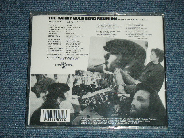 画像: The BARRY GOLDBERG REUNION -  The BARRY GOLDBERG REUNION : THERE'S NO HOLE IN MY SOUL(SEALED) /  1992 US AMERICA   ORIGINAL"BRAND NEW SEALED" CD 