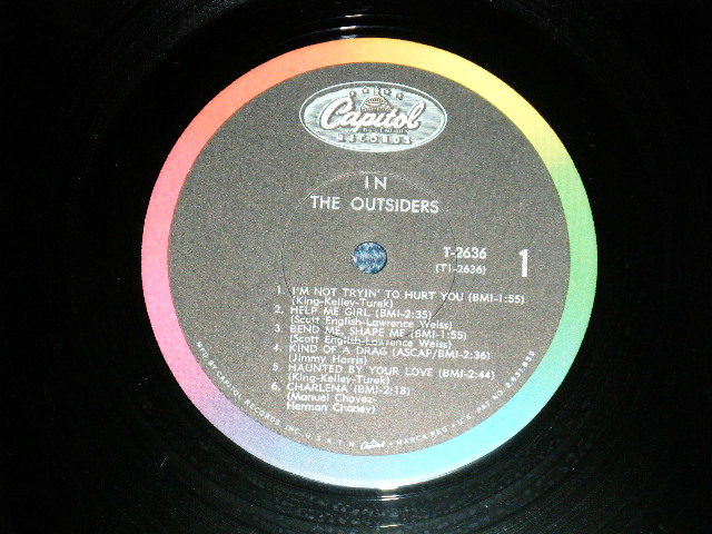 画像: The OUTSIDERS - IN THE OUTSIDERS   ( Ex+++/Ex+++ Looks:Ex++ ) / 1967 US AMERICA ORIGINAL  MONO  Used LP 