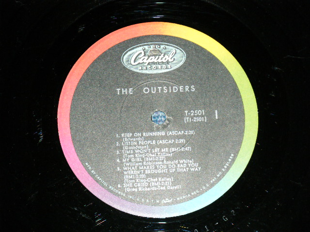 画像: The OUTSIDERS - TIME WON'T LET ME  (VG+++/Ex) / 1966 US AMERICA ORIGINAL MONO Used LP 