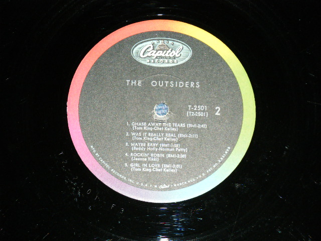 画像: The OUTSIDERS - TIME WON'T LET ME  (VG+++/Ex) / 1966 US AMERICA ORIGINAL MONO Used LP 