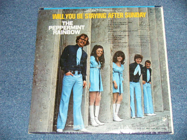 画像: The PEPPERMINT RAINBOW - WILL YOU BE STAYING AFTER SOUND (Ex-/Ex++ ) / 1967 US AMERICA ORIGINAL STEREO   Used LP 