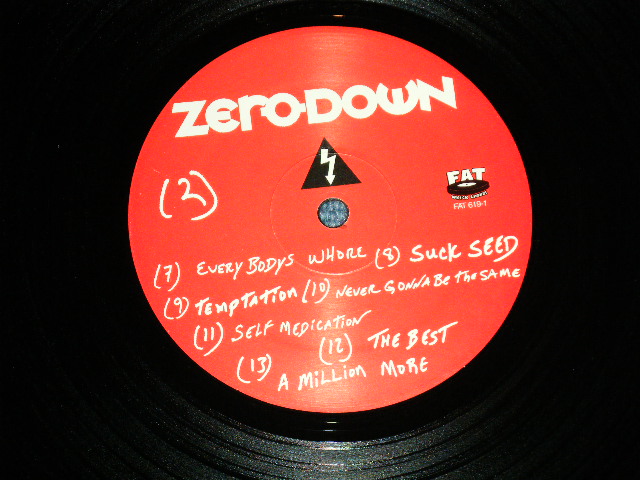 画像: ZERODOWN - WITH A LIFETIME TO PAY ( MINT-/MINT-)  / 2001   US AMERICA   ORIGINAL Used LP 