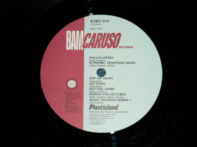 画像: PLASTICLAND -  PLASTICLAND ( MINT-/MINT-)  / 1985 UK ENGLAND   ORIGINAL Used LP 