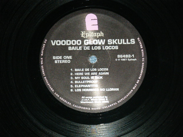 画像: VOODOO GLOW SKULLS - BAILE DE LOS LOCOS  ( Ex++/MINT-)  / 1997  US AMERICA   ORIGINAL Used LP 