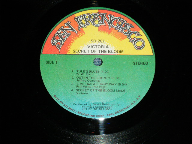 画像: VICTORIA of IT'S A BEAUTIFUL DAY - SECRET OF THE BLOOM ( Ex-/Ex++) / 1970 US AMERICA ORIGINAL  Used LP 