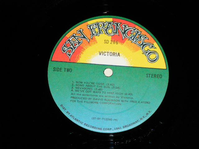 画像: VICTORIA of IT'S A BEAUTIFUL DAY - VICTORIA : 2nd Album ( Ex++/MINT-  Cut Out ) / 1971 US AMERICA ORIGINAL  Used LP 