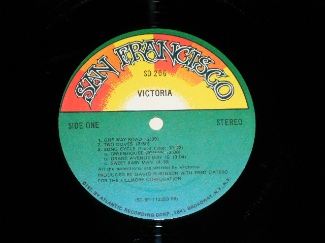 画像: VICTORIA of IT'S A BEAUTIFUL DAY - VICTORIA : 2nd Album ( Ex++/MINT-  Cut Out ) / 1971 US AMERICA ORIGINAL  Used LP 