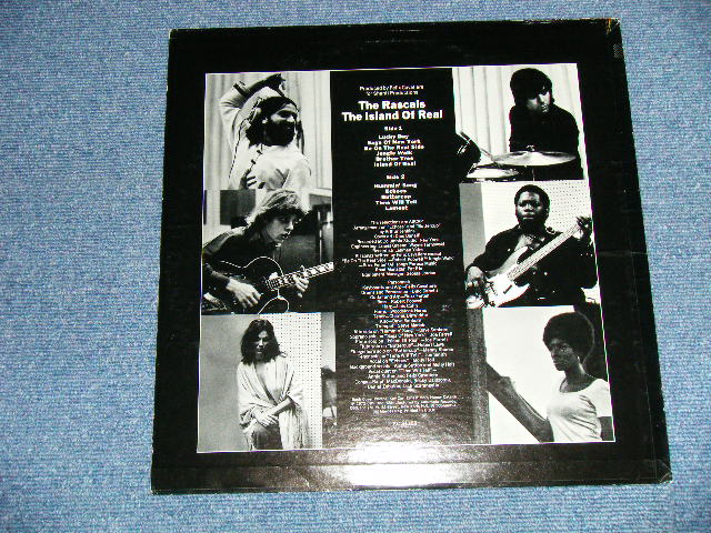 画像: THE RASCALS - THE ISLAND OF REAL   (Matrix # 1C/1B ) ( Ex++/MINT-) / 1972 US ORIGINAL  Used  LP 