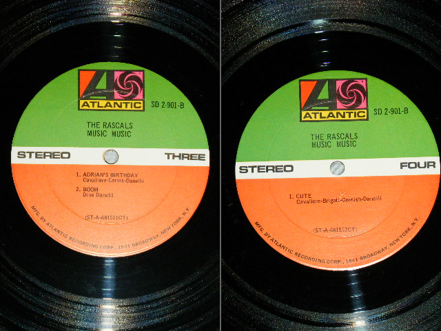画像: THE RASCALS - FREEDOM SUITE :With 3 DRAWINGS!!  (Matrix # 2B/2C/1A/1B ) ( Ex+/MINT-) / 1969 US ORIGINAL '"1841 BROADWAY" Label  Used 2-LP 