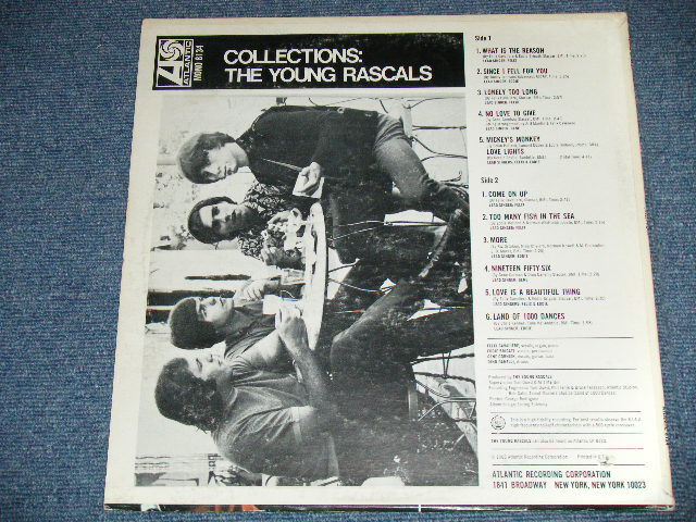 画像: THE YOUNG RASCALS - COLLECTION (Matrix # : A-12473-A A △9896 /  A-12474-A A △9896-X ) ( Ex++/Ex++ : BB Hole ) / 1966 US ORIGINAL 'RED & PLUM(PURPLE)  LABEL' MONO Used   LP 