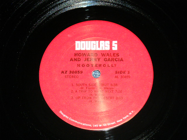 画像: HOWARD WALES & JERRY GARCIA (of GRATEFUL DEAD ) - HOOTEROLL?  ( Ex++/Ex+++ )  /  1971  US AMERICA ORIGINAL "PROMO" Used  LP 