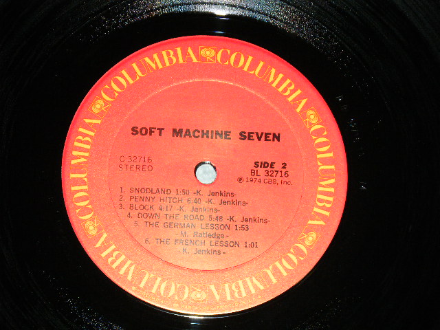 画像: SOFT MACHINE -  SOFT MACHINE 7  (MINT-/MINT-)  /  US AMERICA REISSUE Used LP