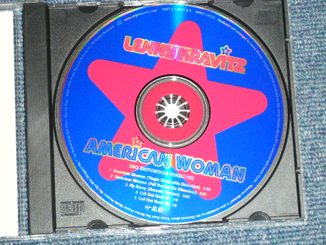 画像: LENNY KRAVITZ - AMERICAN WOMAN (MINT-/MINT) /  1999 US AMERICA ORIGINAL "PROMO ONLY" Used Maxi-CD