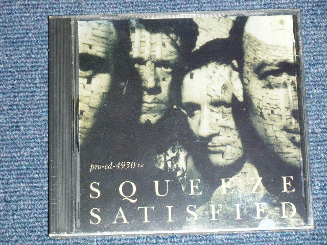 画像1: SQUEEZE - SATISFIED ( SEALED)  / 1991 US AMERICA ORIGINAL "PROMO ONLY" "BRAND NEW SEALED" Maxi-CD