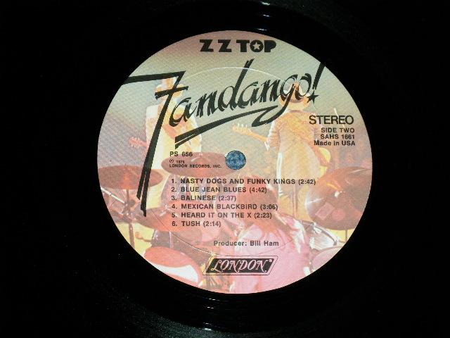 画像: ZZ TOP -  FANDANGO  (Ex++/MINT-)  / 1975 US AMERICA ORIGINAL Used LP