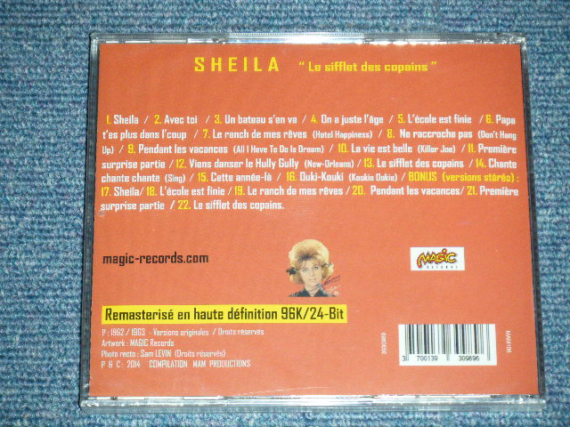 画像: SHEILA  シェイラ - LE SIFFLET DES COPAINS  ( SEALED )  / 2014 FRENCH FRANCE ORIGINAL "Brand new SEALED"  CD