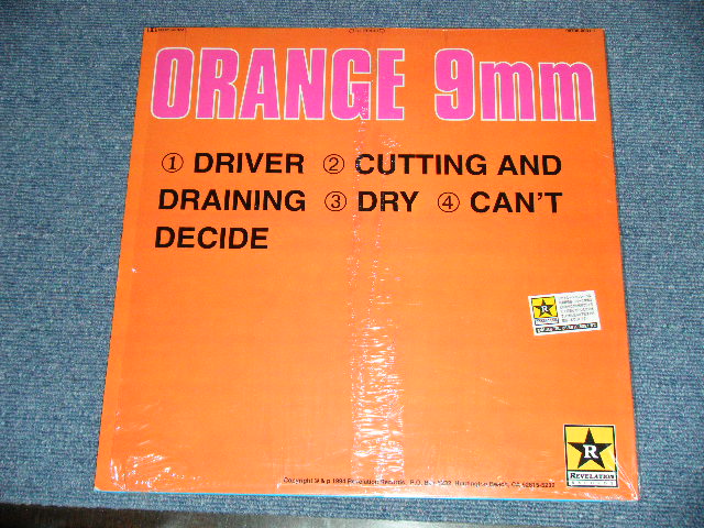 画像: ORANGE 9mm -  ORANGE 9mm  ( MINT-/MINT-)  /1994 US AMERICA ORIGINAL Used  3 tracks 12" EP 