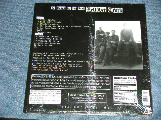 画像: LEFTOVER CRACK - MEDIOCRE GENERICA   ( MINT-/ MINT- )  / 2001   US AMERICA   ORIGINAL Used LP 