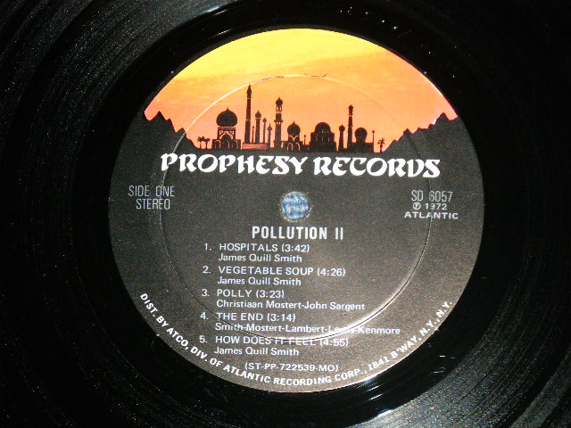 画像: POLLUTION (With DOBIE GRAY ) - POLLUTION  II  (FUNKY Rock with BRASS) ( Ex+++/MINT- : Cut Out  ) / 1972  US AMERICA ORIGINAL Used LP