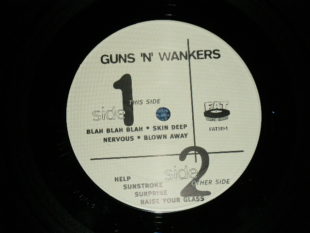 画像: GINS N' WANKERS - FOR DANCING AND LISTENING ( MINT-/MINT-)  / 199?   US AMERICA   ORIGINAL Used LP 