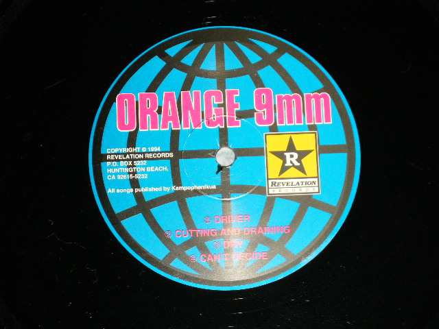 画像: ORANGE 9mm -  ORANGE 9mm  ( MINT-/MINT-)  /1994 US AMERICA ORIGINAL Used  3 tracks 12" EP 
