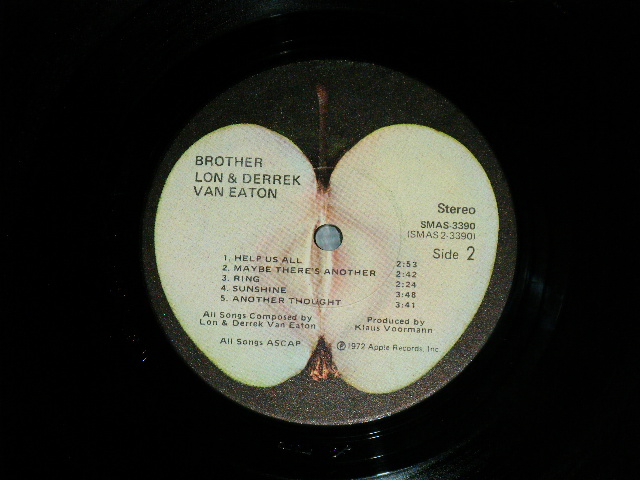 画像: LON & DERREK VAN EATON - BROTHER  ( Ex++/Ex+++ ) / 1972  US AMERICA ORIGINAL Used LP