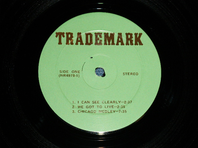 画像: TRADEMARK - TRADEMARK : Brass Rock  ( Ex+/MINT- ) / 1970's  US AMERICA ORIGINAL from "MINOR Label"  Used LP