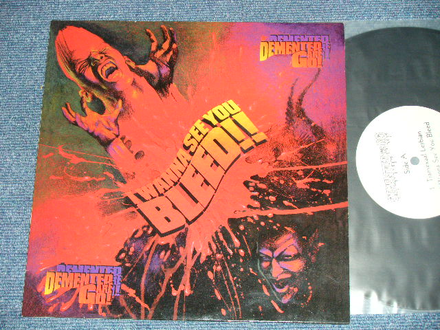 画像1: DEMENTED ARE GO ! - I WANNA SEE YOU BLEED!!  ( Ex+++//MINT-)  / 19??  GERMAN ORIGINAL Used 10"LP 