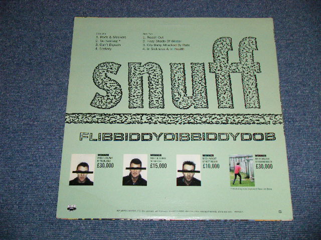 画像: SNUFF -  FLIBBIDDYDIBBIDDYDOB ( Ex+++/Ex+++)  / 1990 US AMERICA   ORIGINAL Used  45 rpm 12" EP 