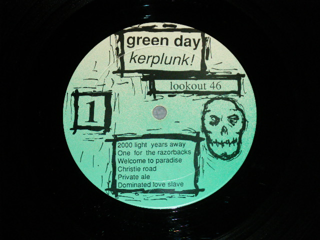 画像: GREEN DAY -  KERPLUNK!  ( Ex+/Ex++ Looks:Ex)   / 1992 US AMERICA ORIGINAL Used LP 