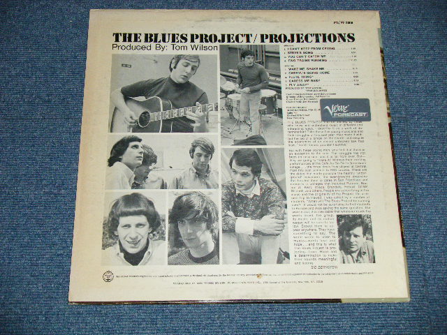 画像: THE BLUES  PROJECT - PROJECTIONS  ( Ex++/Ex++) / 1966 US ORIGINAL MONO 1st Press "FT-3008 S-1/FT-3008 S-2" Used LP 